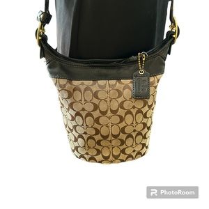 Coach Vintage Signature Duffle Bleeker Bucket Bag